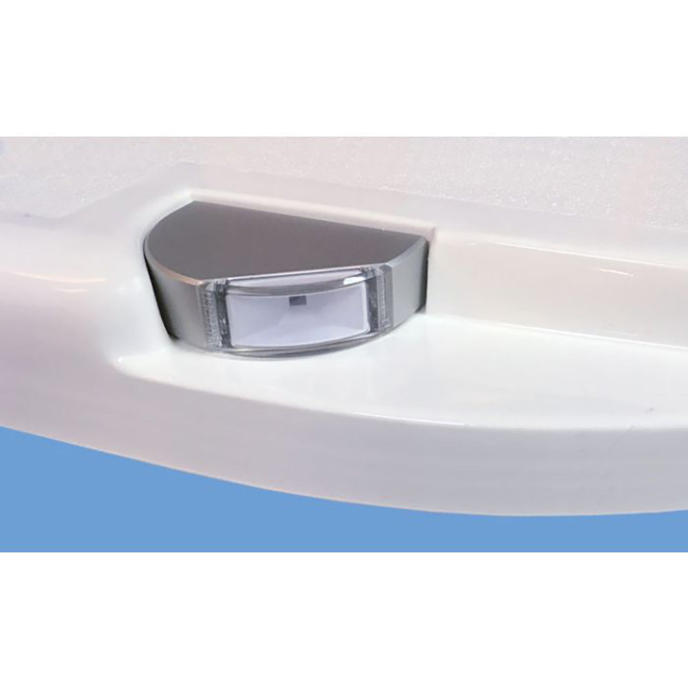 Lumitec Surface Mount Aluminum Navigation Light Port - Red