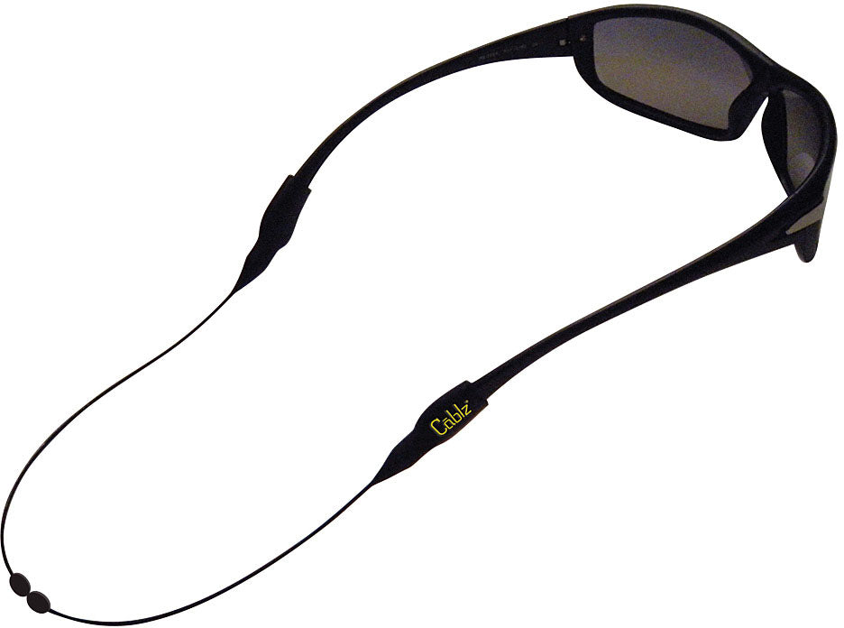CABLZ Zipz Black 14" - Stylish Eyewear Retainer