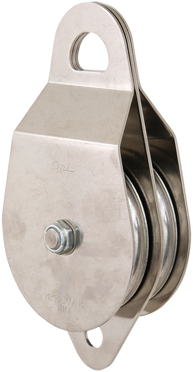 CMI 4" Dual Pulley Stainless Steel Bushing
