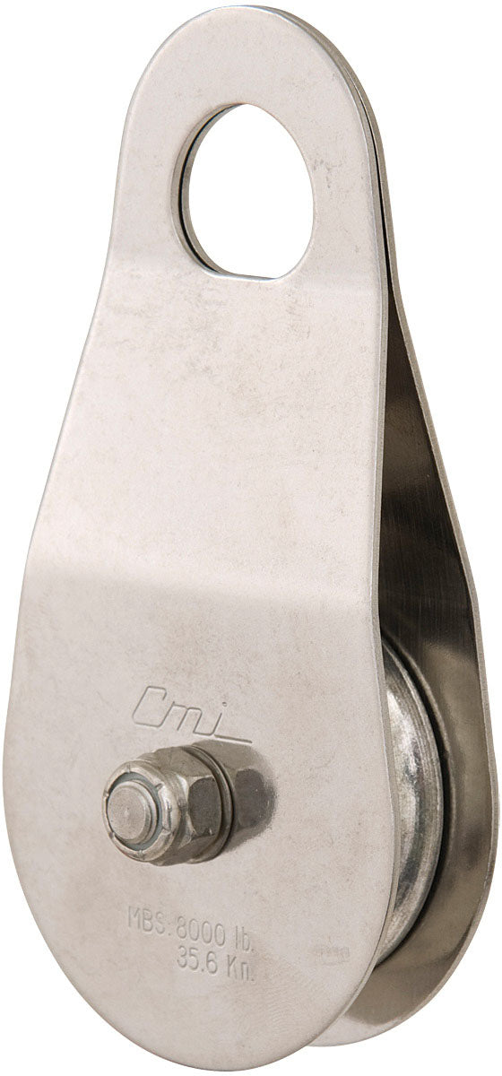 CMI 2" Pulley with Stainless Steel Aluminum Sheave and Bushing