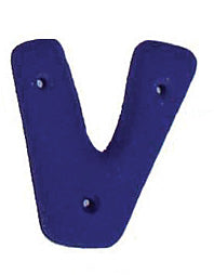 GROPERZ Alphabet "V" Easymount - Durable Letter Mount for Educational Use