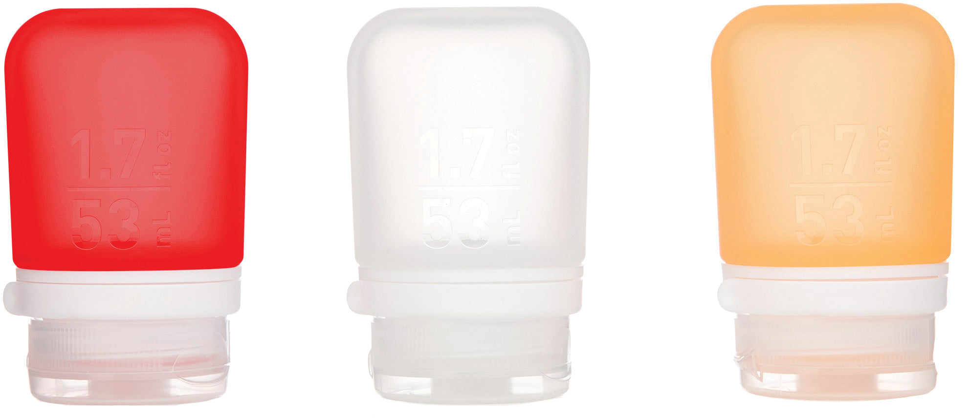 Gotoob+ 3 Pk Sm Clear/Red/Orang