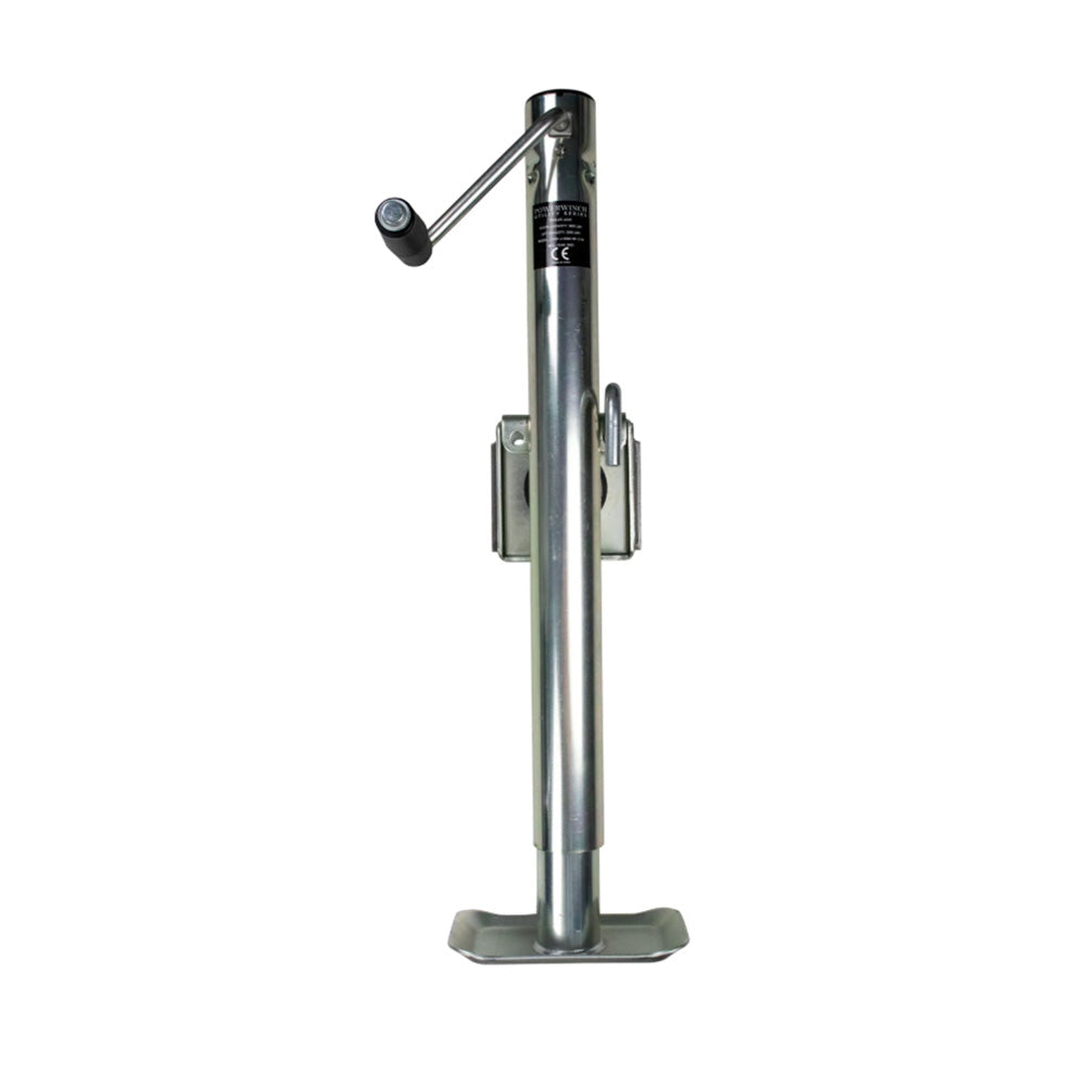 Powerwinch Utility Series Jack - 2500lb, Bolt-On, Flat Plate, Zinc