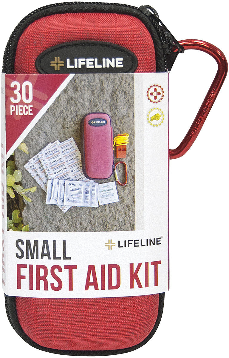 LIFELINE HRD SHLL First Aid Kit Small 30 Pc