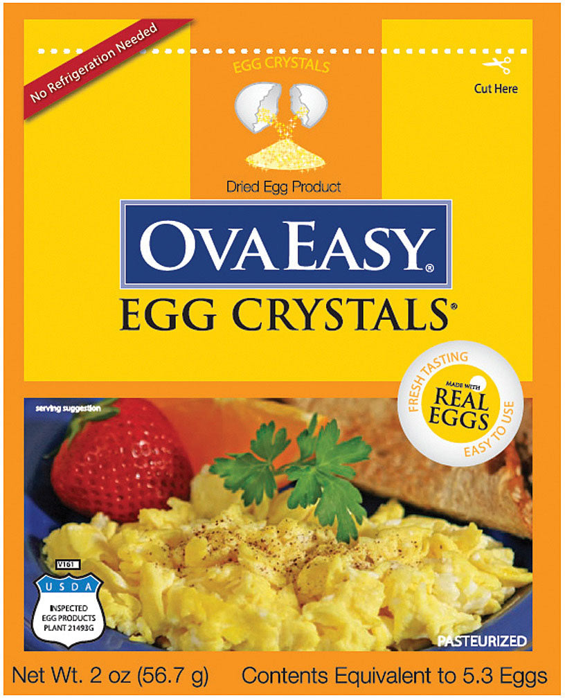 OVAEASY Whole Egg Crystals 5 - Premium Egg Substitute for Cooking and Baking