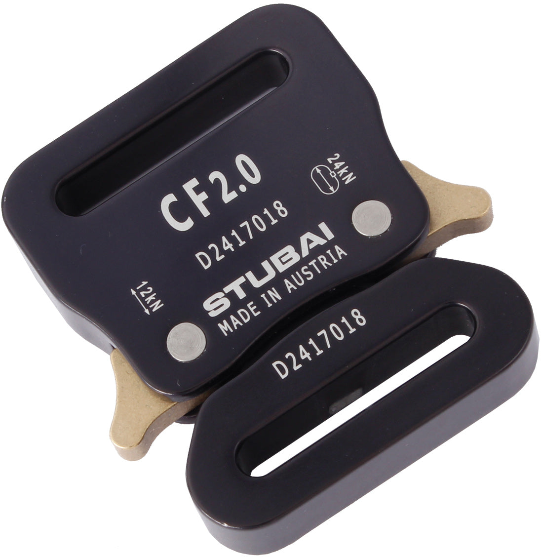 STUBAI Click Fi X 2.0 Non-Adjustable Climbing Carabiner