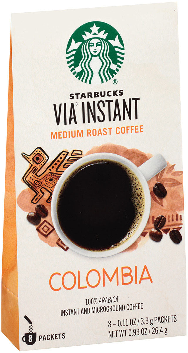 Starbucks Via Colombia 8 Pk