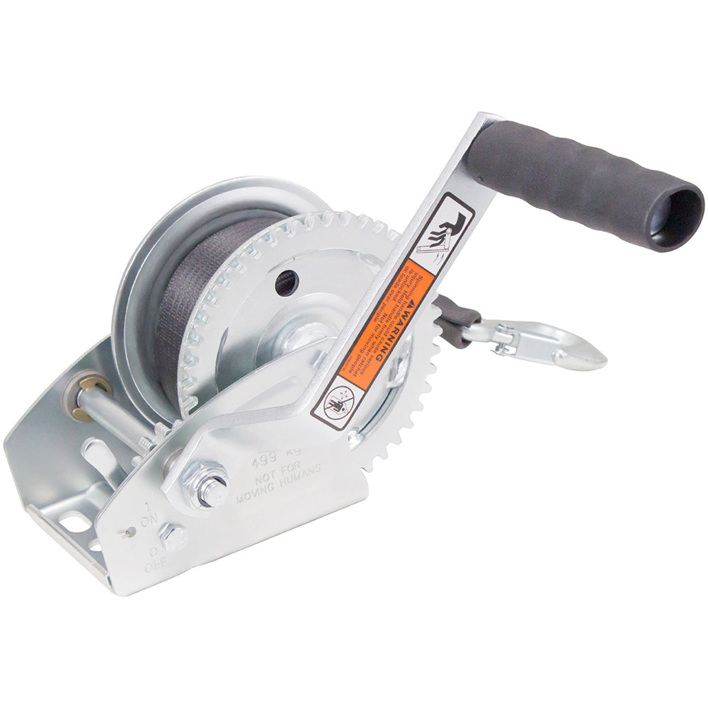 Load Rite Single-Speed Trailer Winch - 1100lbs - 20&