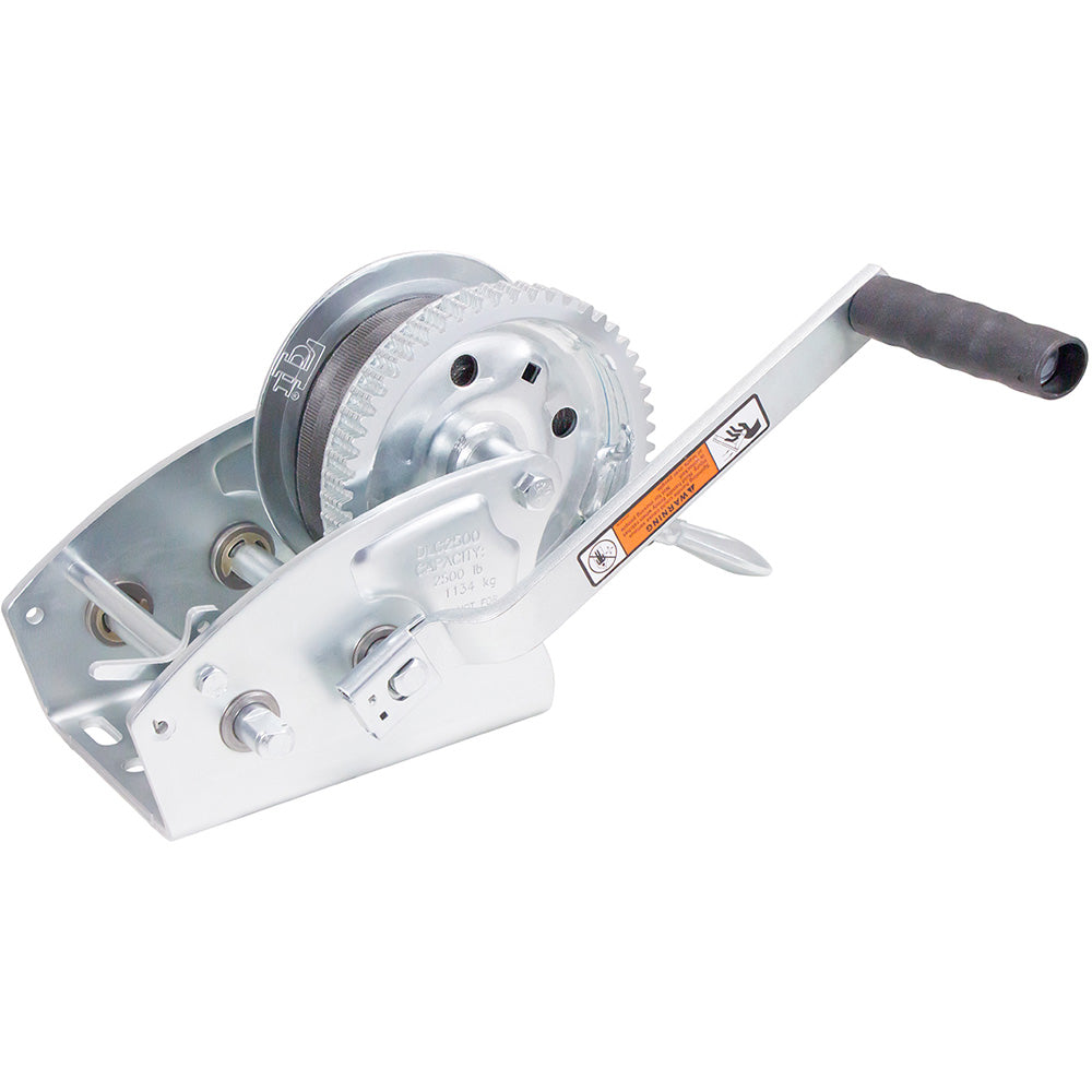 Load Rite Two-Speed Trailer Winch - 2500lbs - 27&