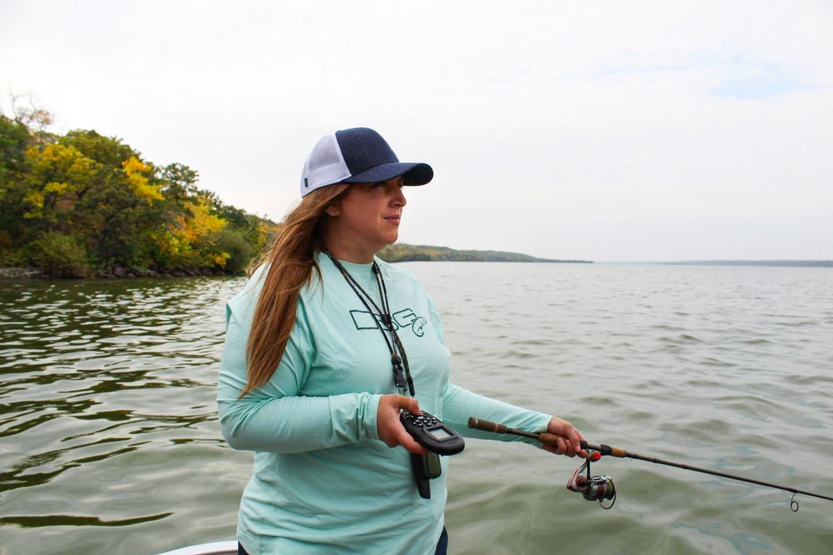 Solid Long Sleeve Performance Fishing Shirt - UPF 50+