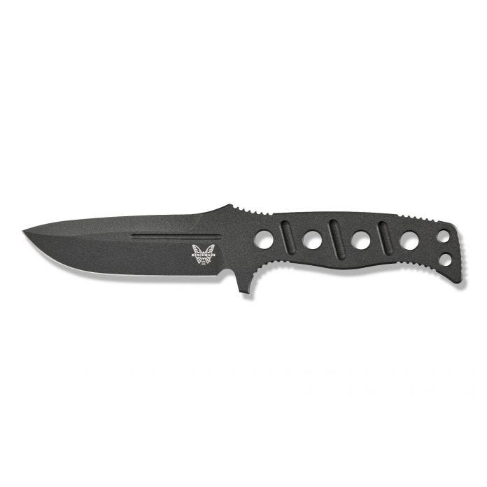 Fixed Adamas | Black Paracord | Drop-point