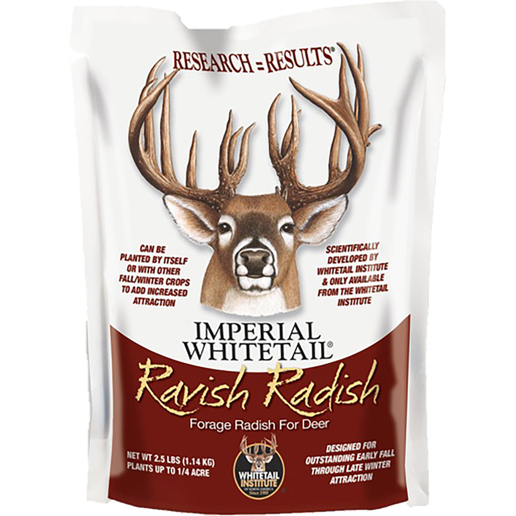 Whitetail Institute Ravish Radish 2 lbs - Premium Deer Attractant Seed