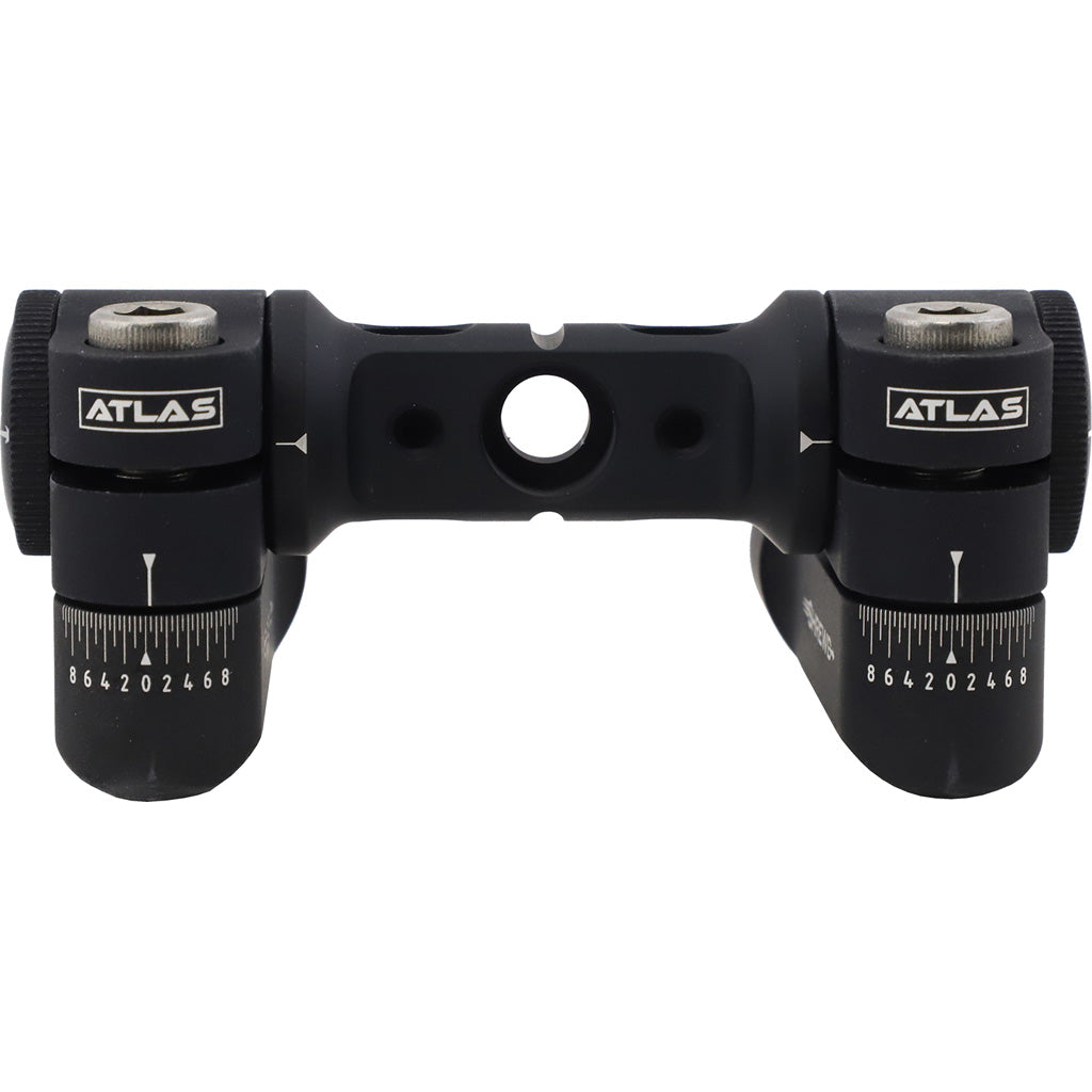 Shrewd Archery Atlas V-Bar Matte Black Double - Premium Stabilization System