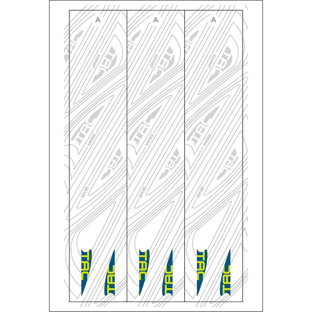 TAC Vanes Arrow Specific Wraps White Size A 3.625 - 13 Pack