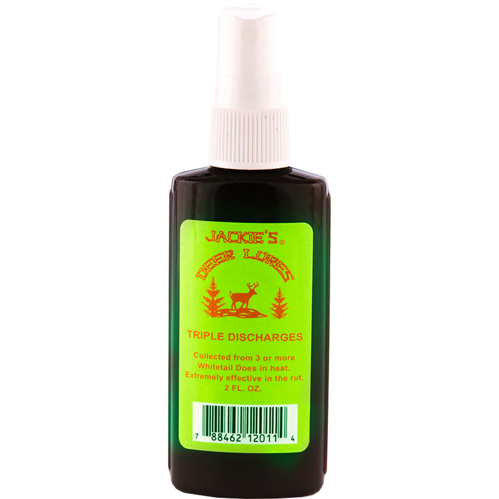 Jackies Deer Lures Triple Discharges with Sprayer 2 oz.