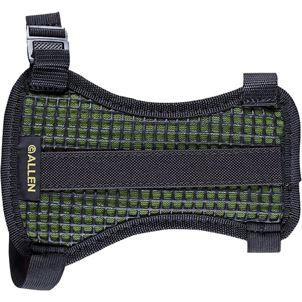Allen Pulse Mesh Armguard Green - Durable Protection for Archery