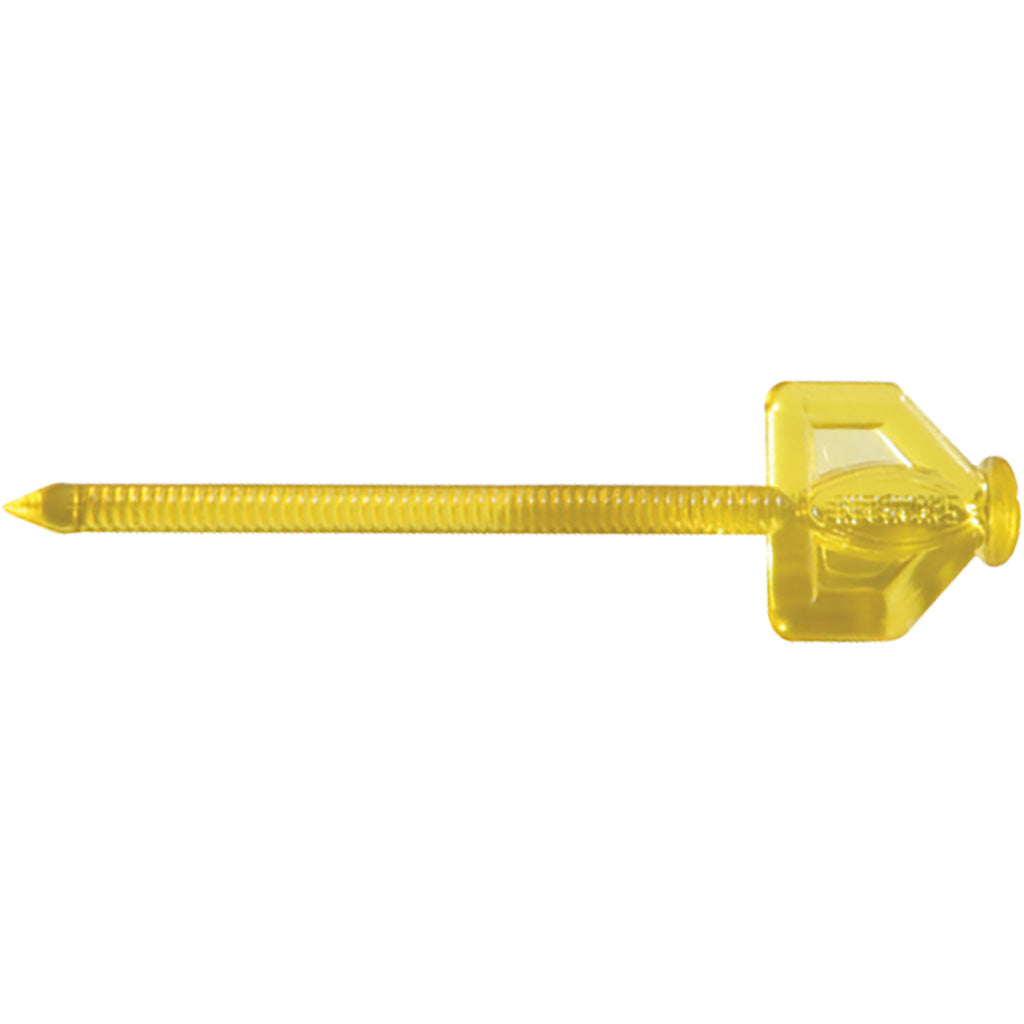 Saunders Target Face Pins 100 Pack - Durable Plastic Target Fasteners