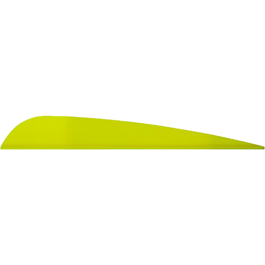 Arizona Archery Enterprises AAE Trad Vanes Yellow 4 inch - 50 Pack