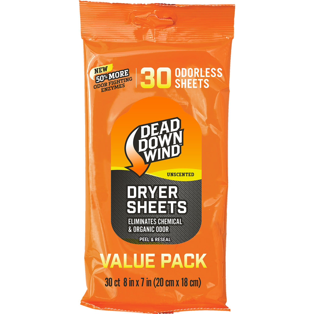 Dead Down Wind Dryer Sheets 30 ct - Part Number: 1403093