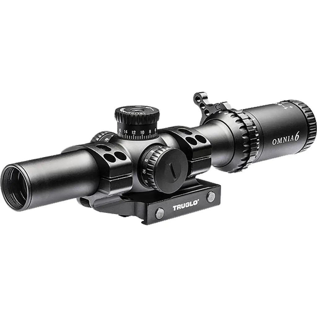 TruGlo Omnia Tactical Scope 30mm 1-4x24 IR SP - Illuminated All Purpose Tactical Reticle