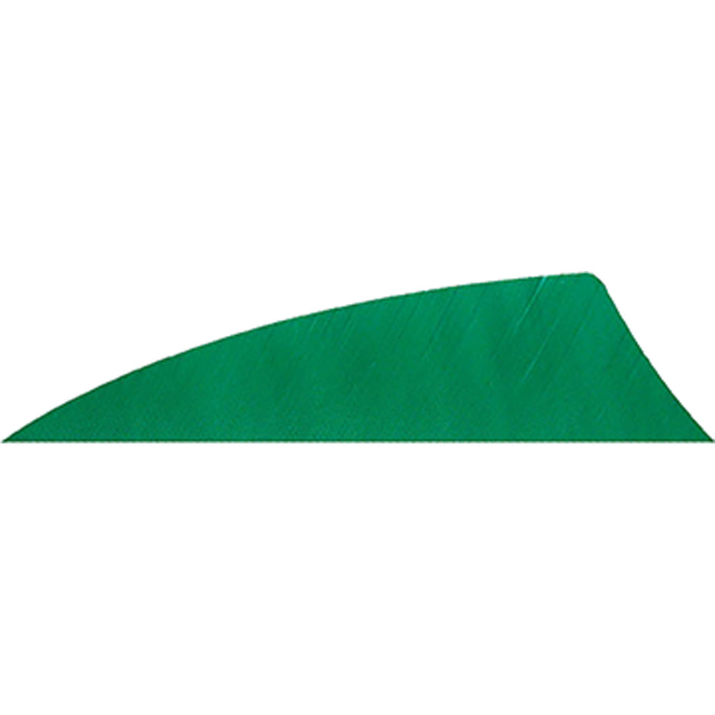 Gateway Rayzr Feathers Green 2 in. LW 50 pk. - Perfect for Accurate Archery