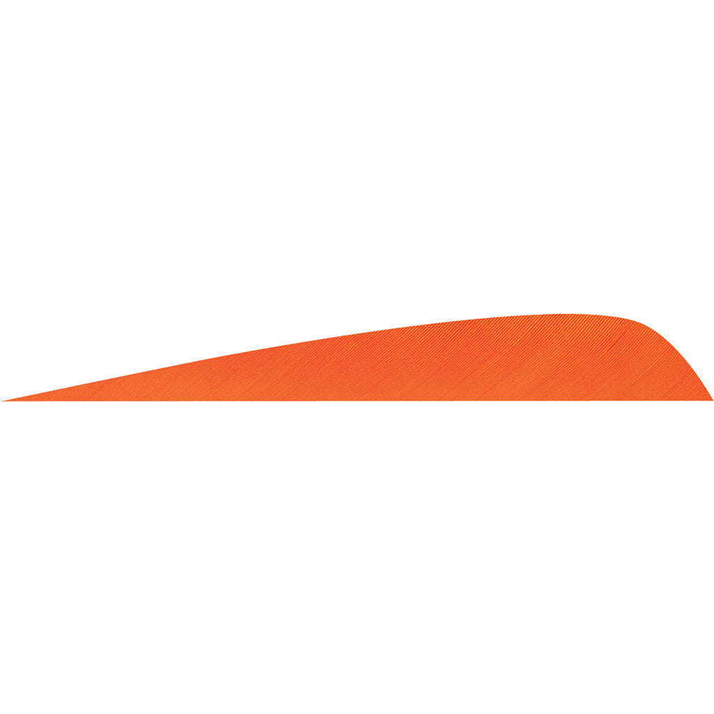 Gateway Parabolic Feathers Tangerine 4 in. LW - 50 Pack