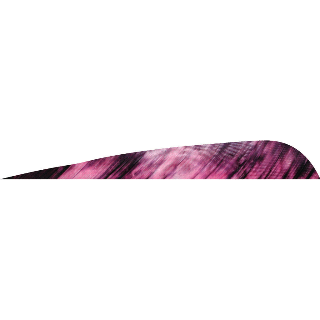 Gateway Parabolic Feathers Tre Purple 4 in. LW - 50 Pack