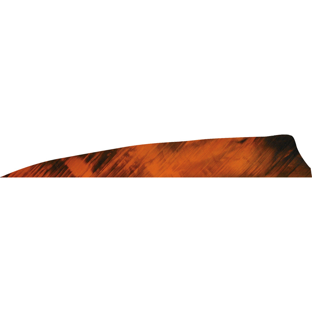 Gateway Shield Cut Feathers Tre Orange 4 in. LW - 50 Pack