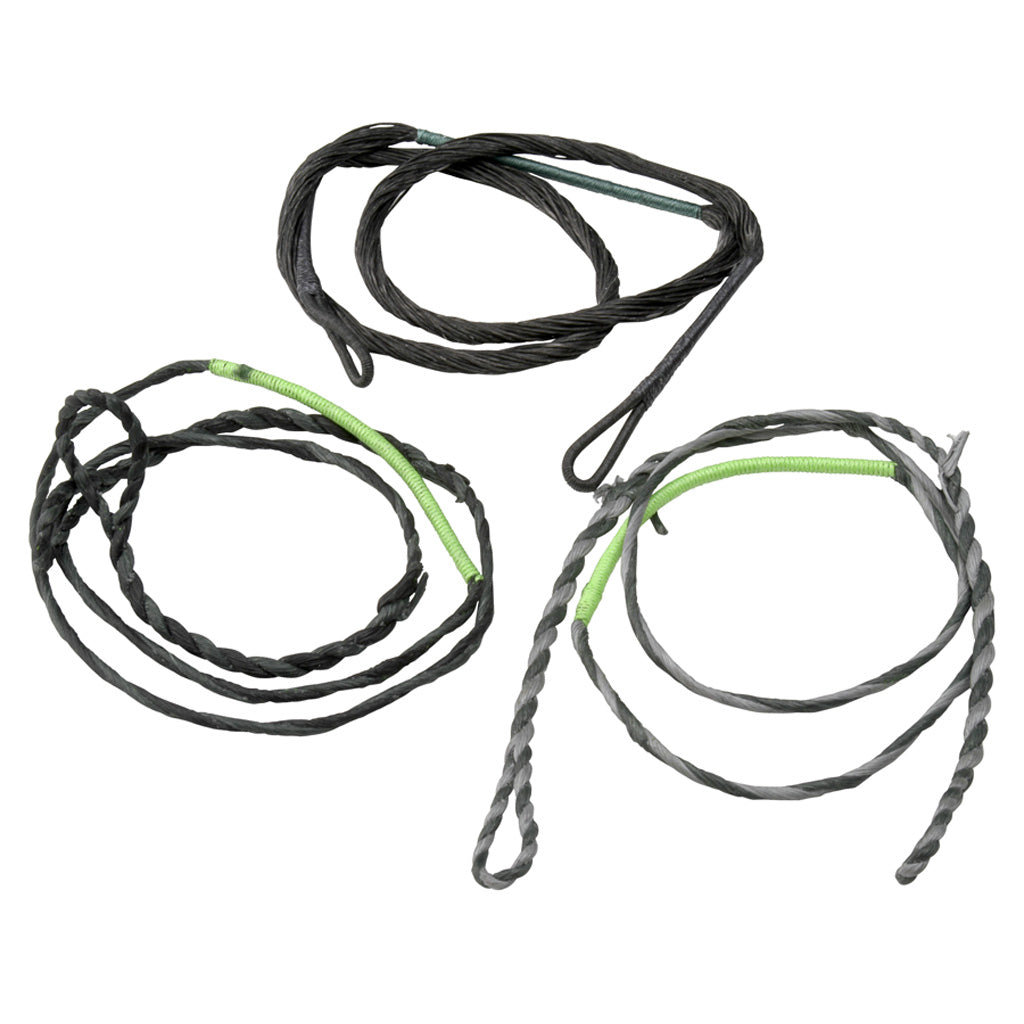 Excalibur Flemish String Black/White - Durable Archery String for Enhanced Performance