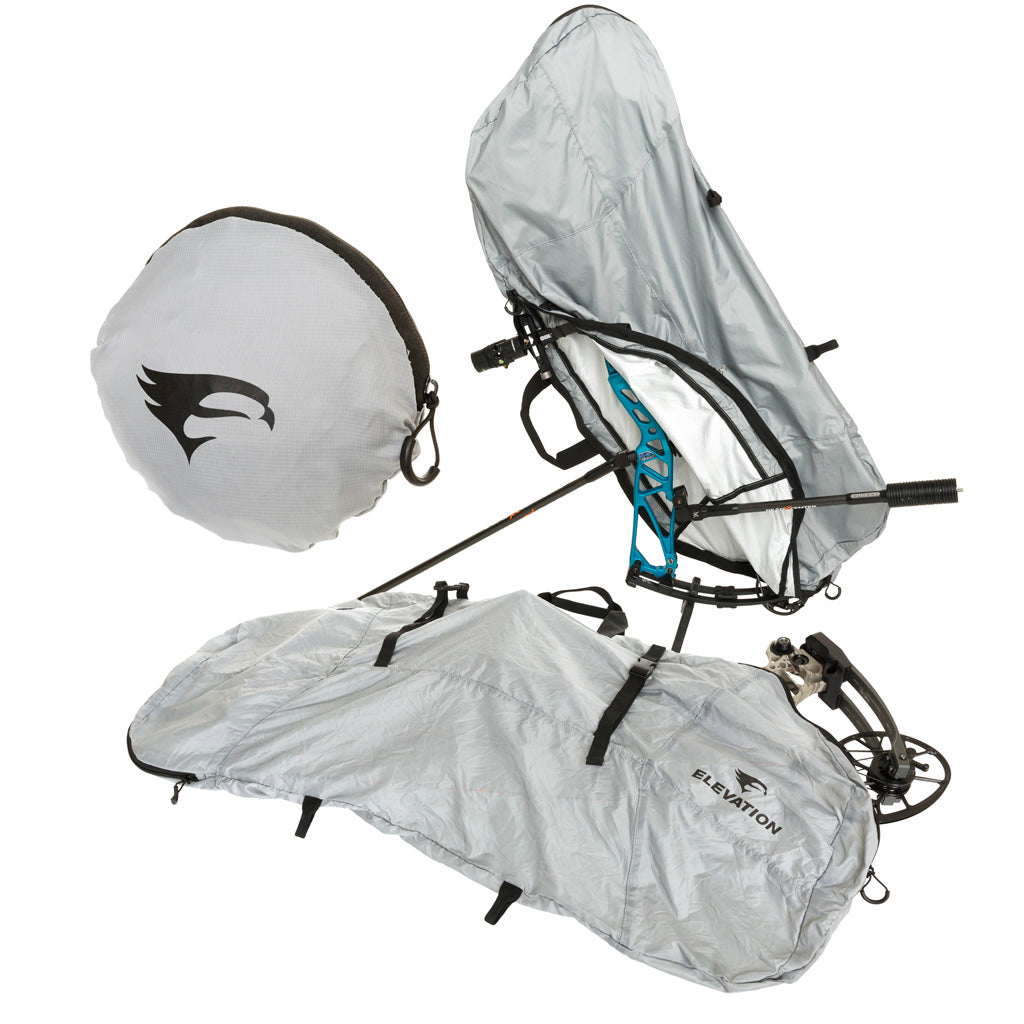 Elevation Packable Bow Cover Grey 39 in. - Waterproof Protection