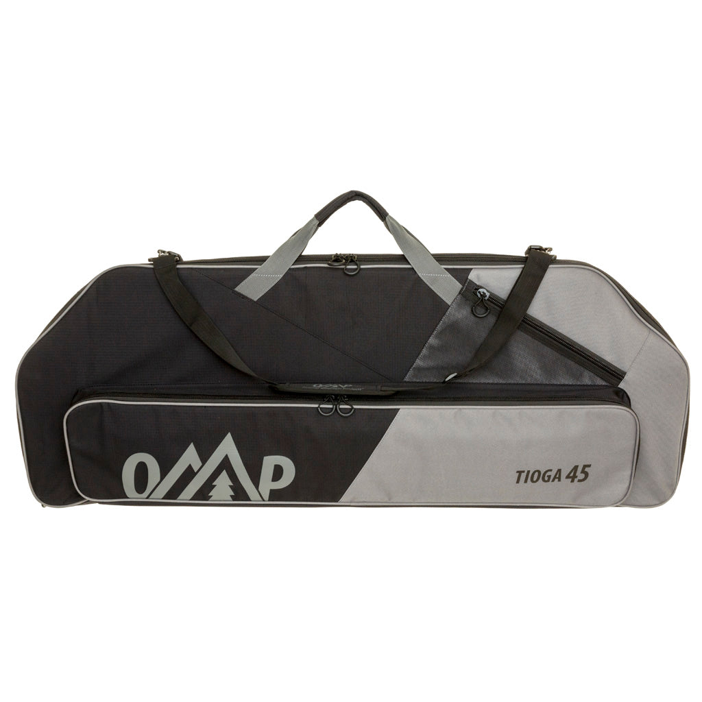 October Mountain Tioga 45 Bow Case - Black/Grey