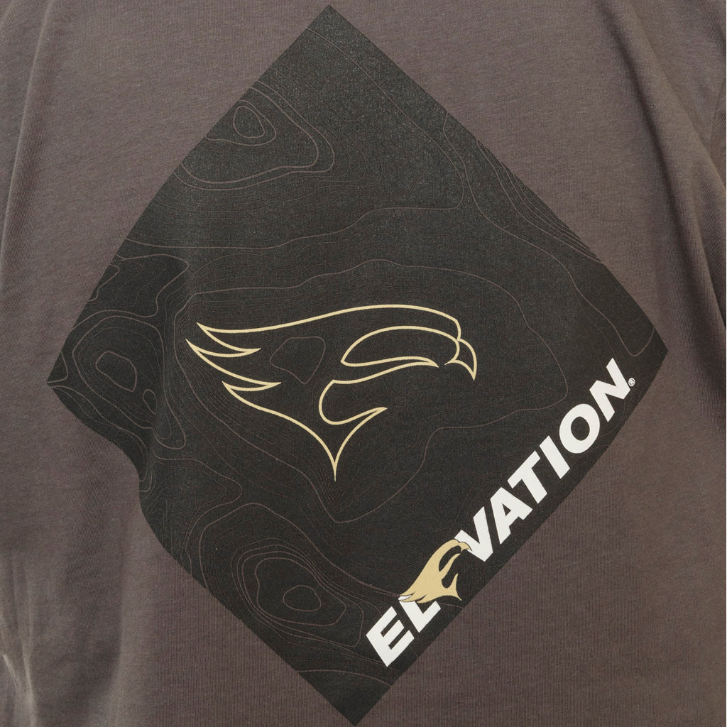 Elevation TOPO Tee Grey Large