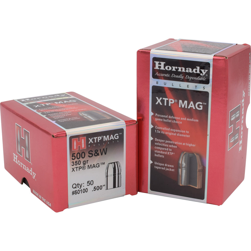 Hornady Traditional Pistol Bullets 50 Cal. .500 350 gr. XTP 50 box