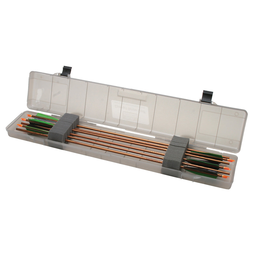 MTM Compact Arrow Case Smoke - Ideal for 18-24 Full Length Arrows