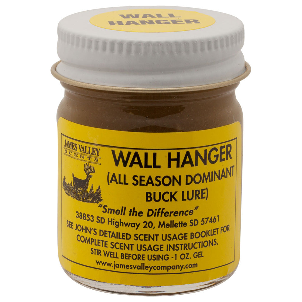 James Valley Gel Scents Wall Hanger 1 oz. - Buck Urine & Estrus Urine