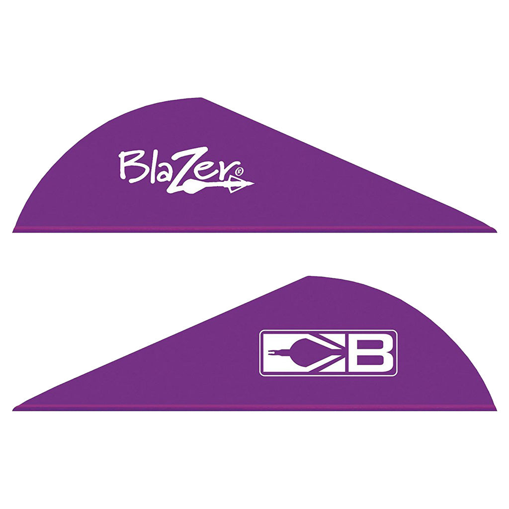 Bohning Blazer Vanes Purple - 36 Pack
