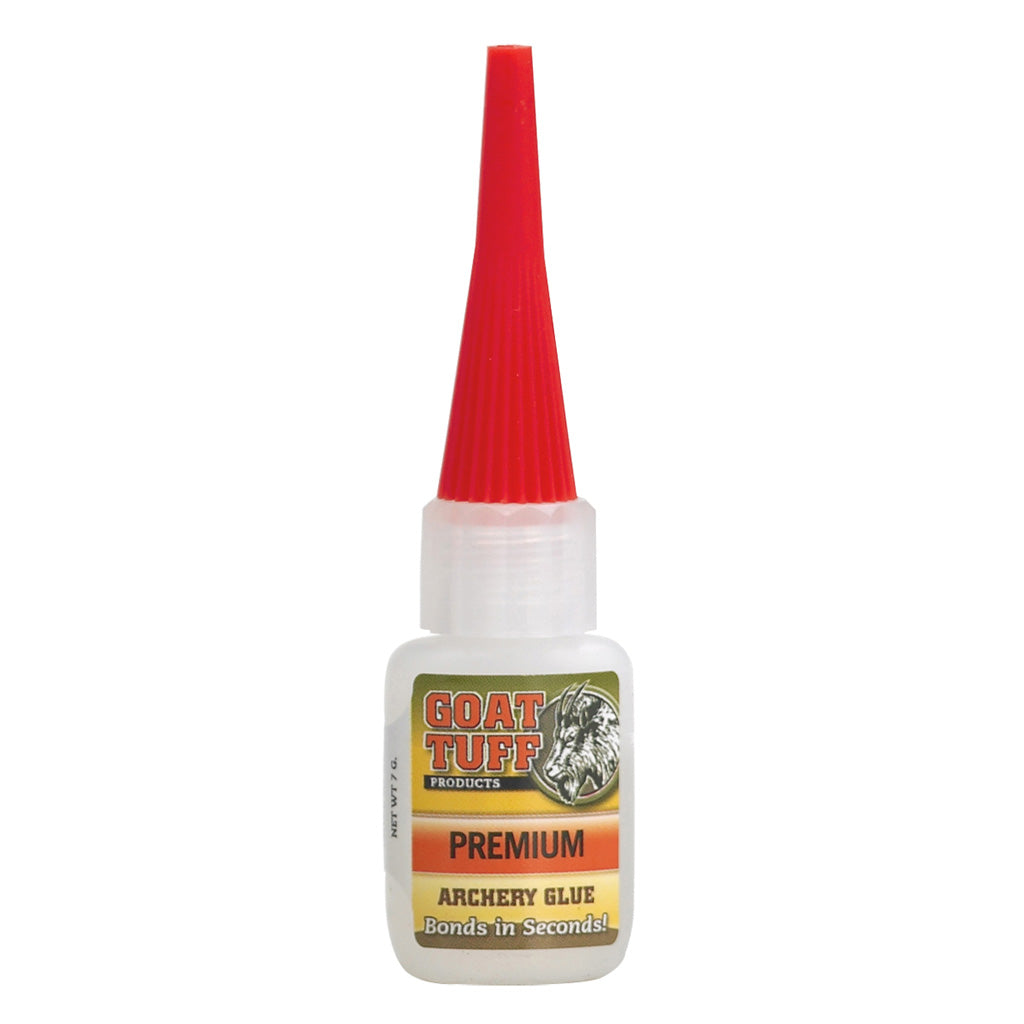 Goat Tuff Premium Grade Glue 7g - Fast Drying Adhesive for Archery