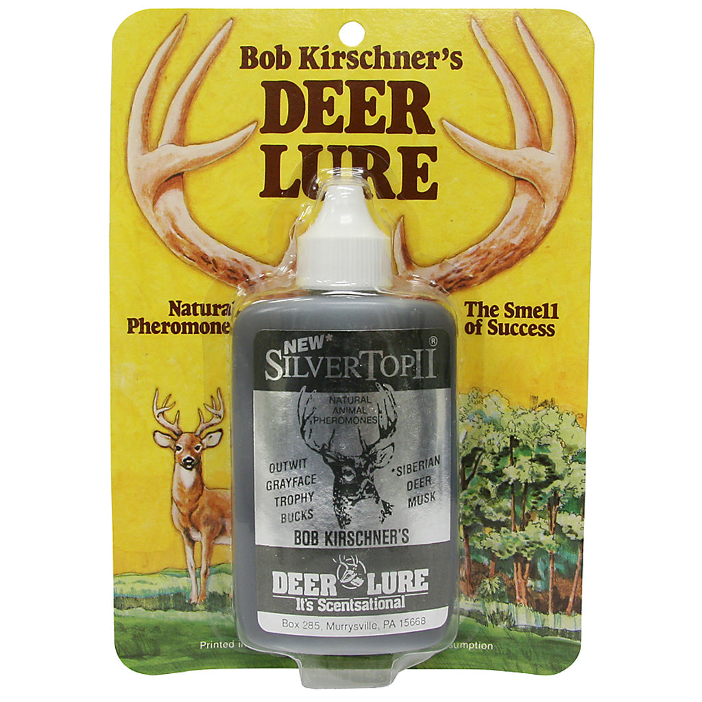 Kirschner SilverTop II Lure - 3 oz. Natural Pheromone - Grey