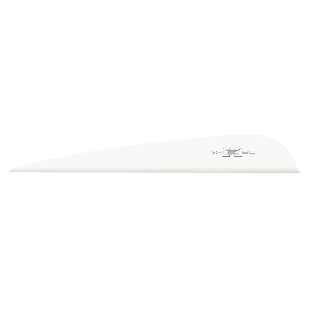 Vanetec V-Max Vanes White 4 in. - 100 Pack