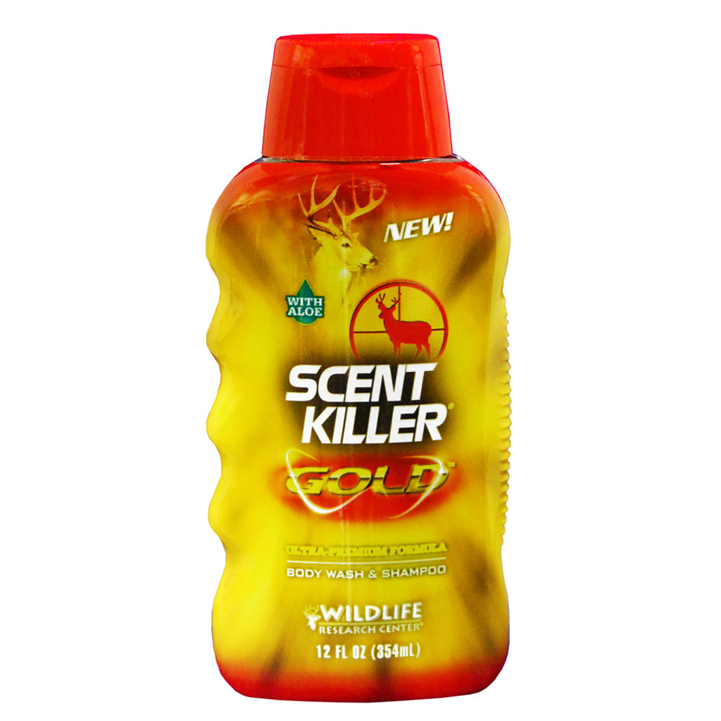 Wildlife Research Scent Killer Gold Soap/Shampoo 12 oz. - Effective Odor Eliminator