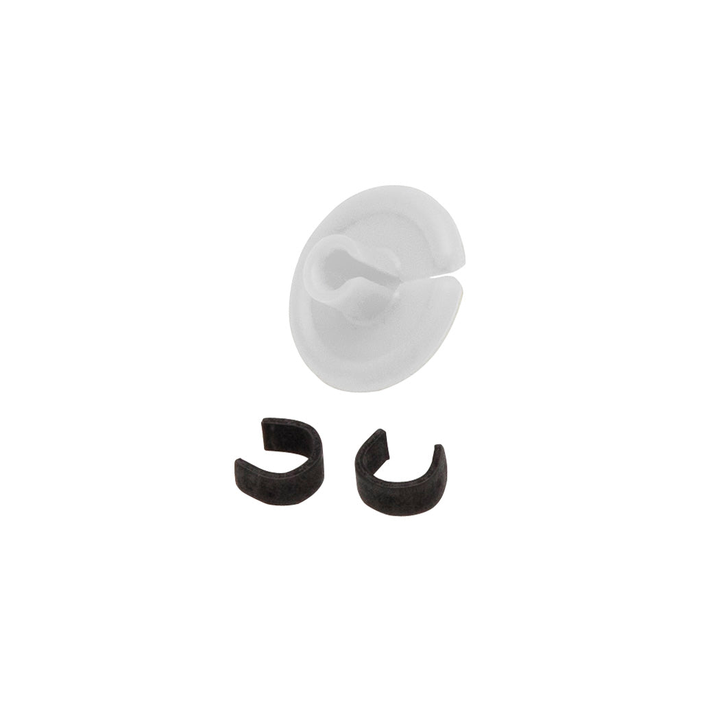 October Mountain String Love 2.0 Kisser Button White - 25 Pack