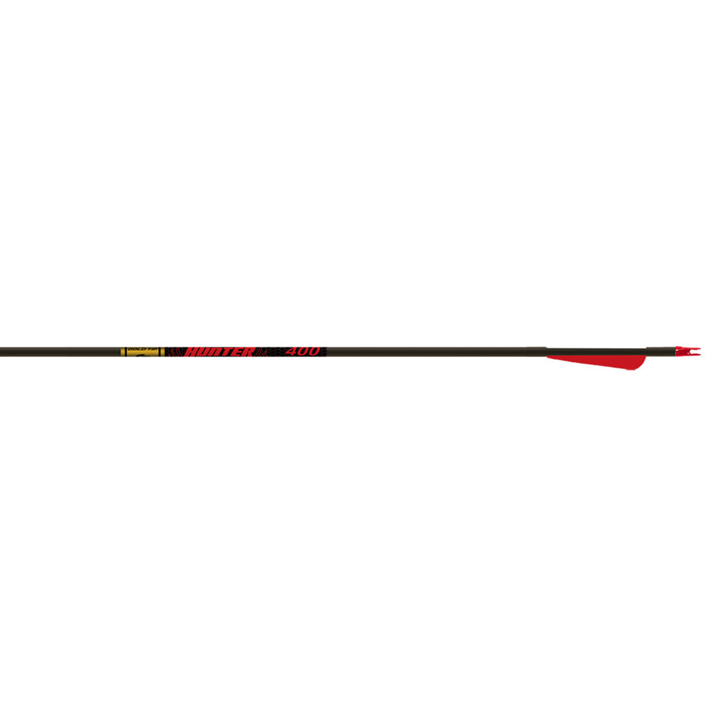 Gold Tip Hunter Arrows 400 with 4 in. Vanes - 6 Pack