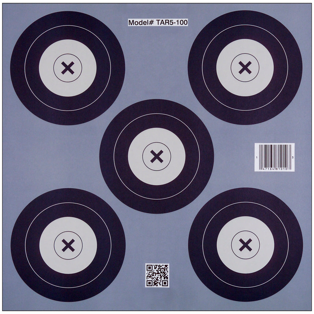 30-06 Paper Targets 5 Spot 100 pk.