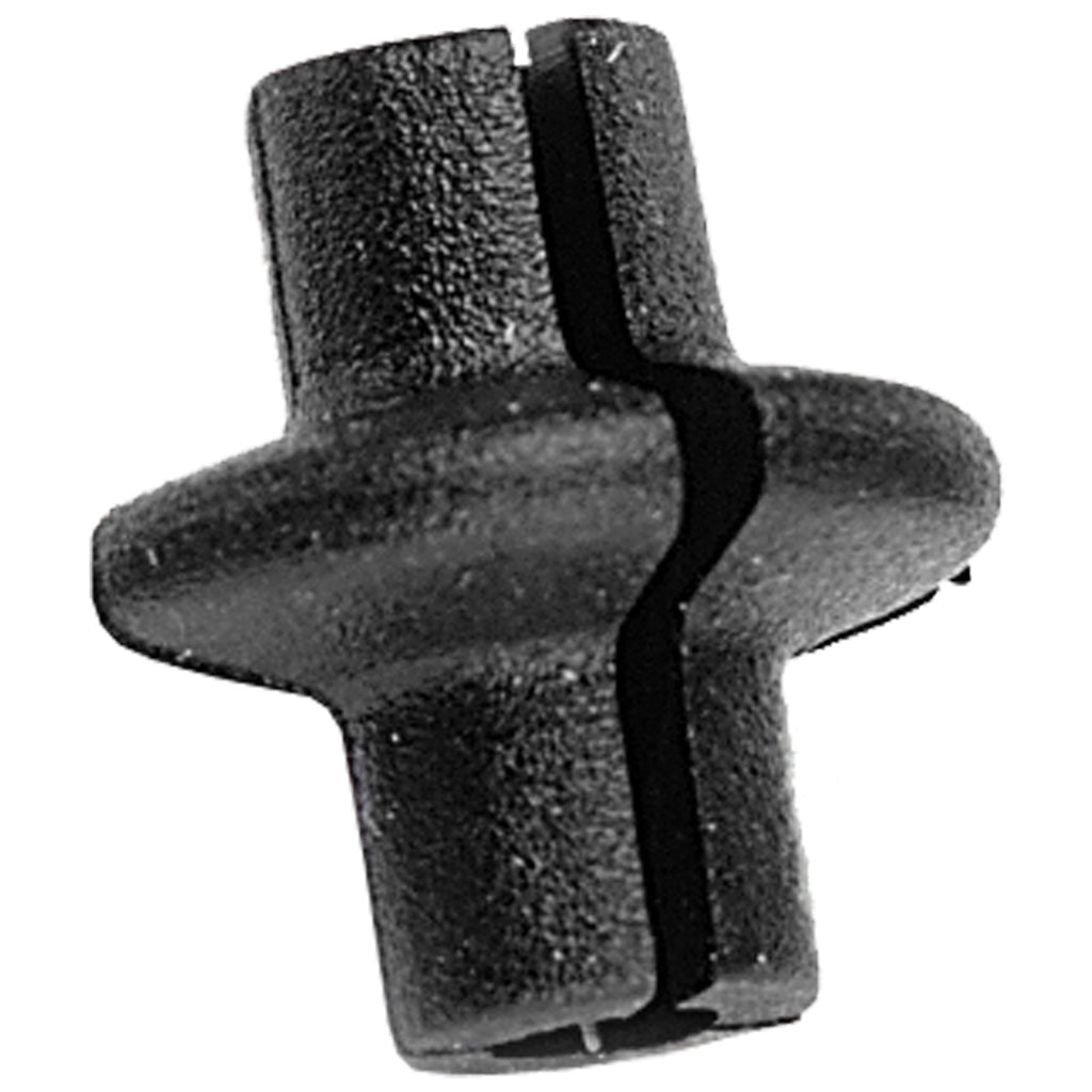 Pine Ridge Kisser Button Slotted Black - Part Number KISSER-BLK