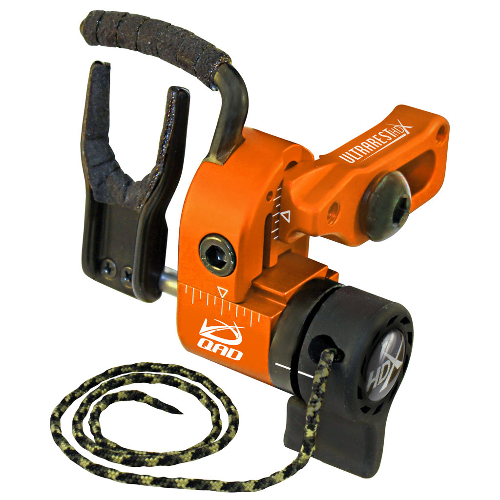 QAD UltraRest HDX Right Hand Orange - Premium Arrow Rest