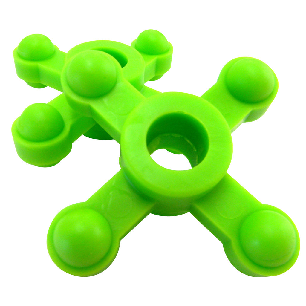 Bow Jax MaxJax Dampener Neon Green 5/8-1 in. - 2 Pack