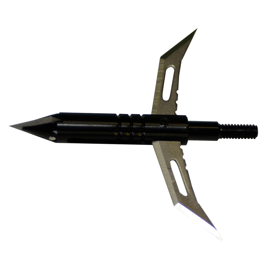 Xecutioner Expandable Broadheads Black 100 Grain - 4 Pack