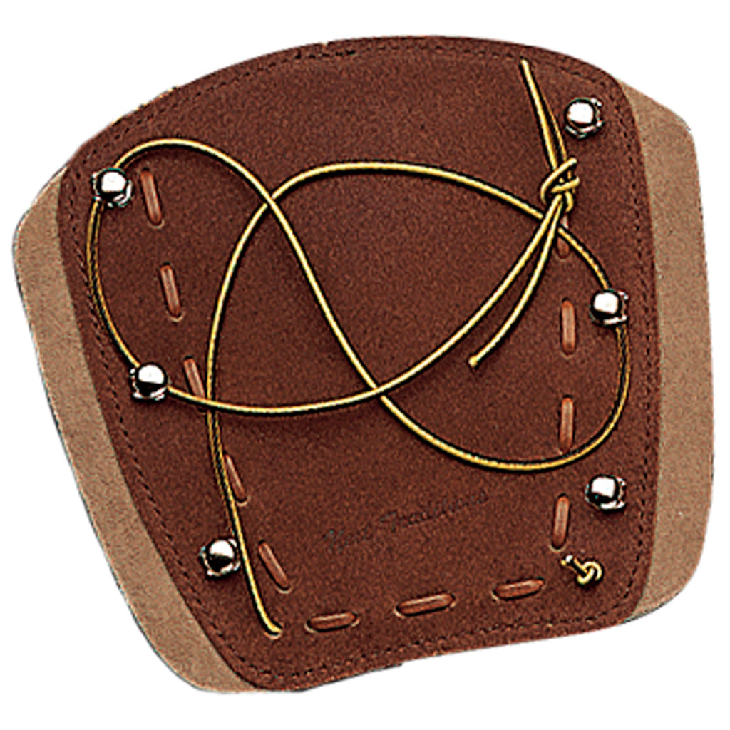 Neet T-AGL-6 Brown Suede Armguard - Lace On Design