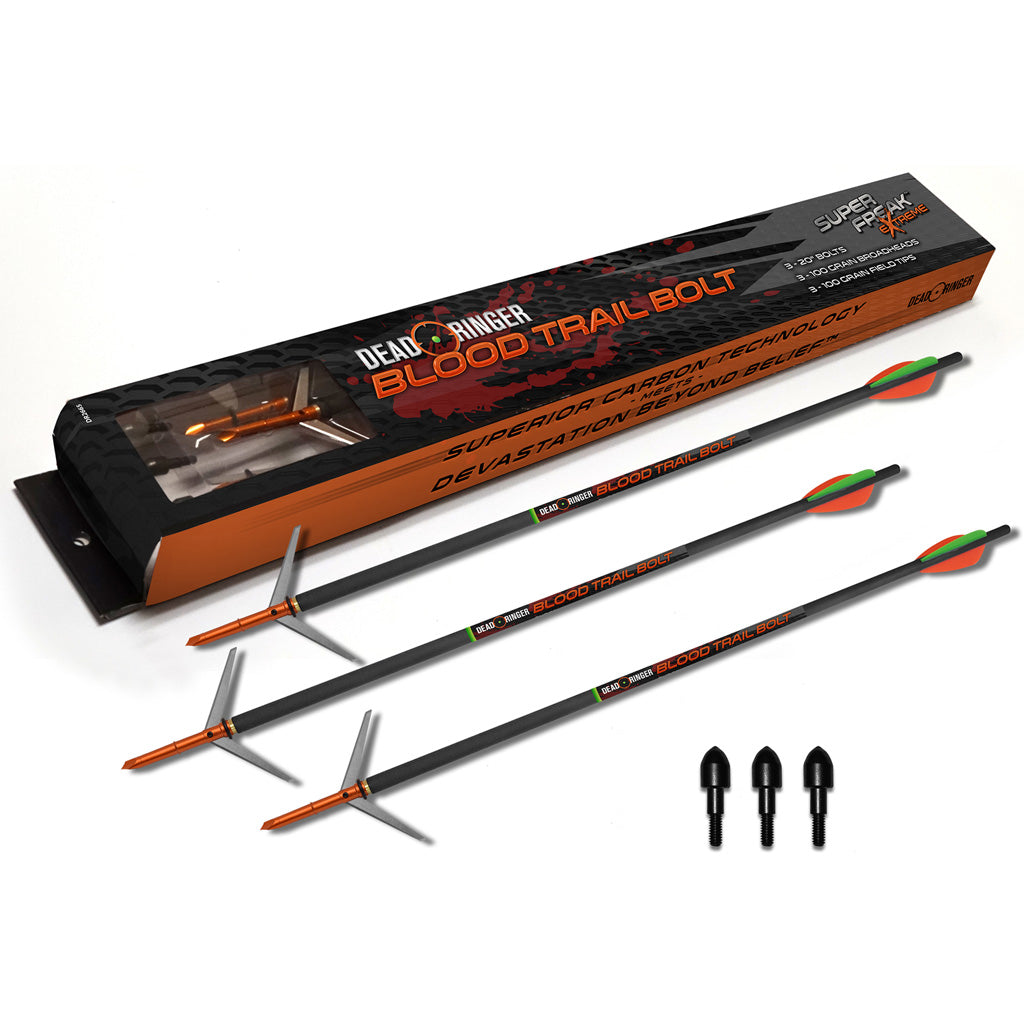 Dead Ringer Blood Trail Bolt Package - 3 Pack