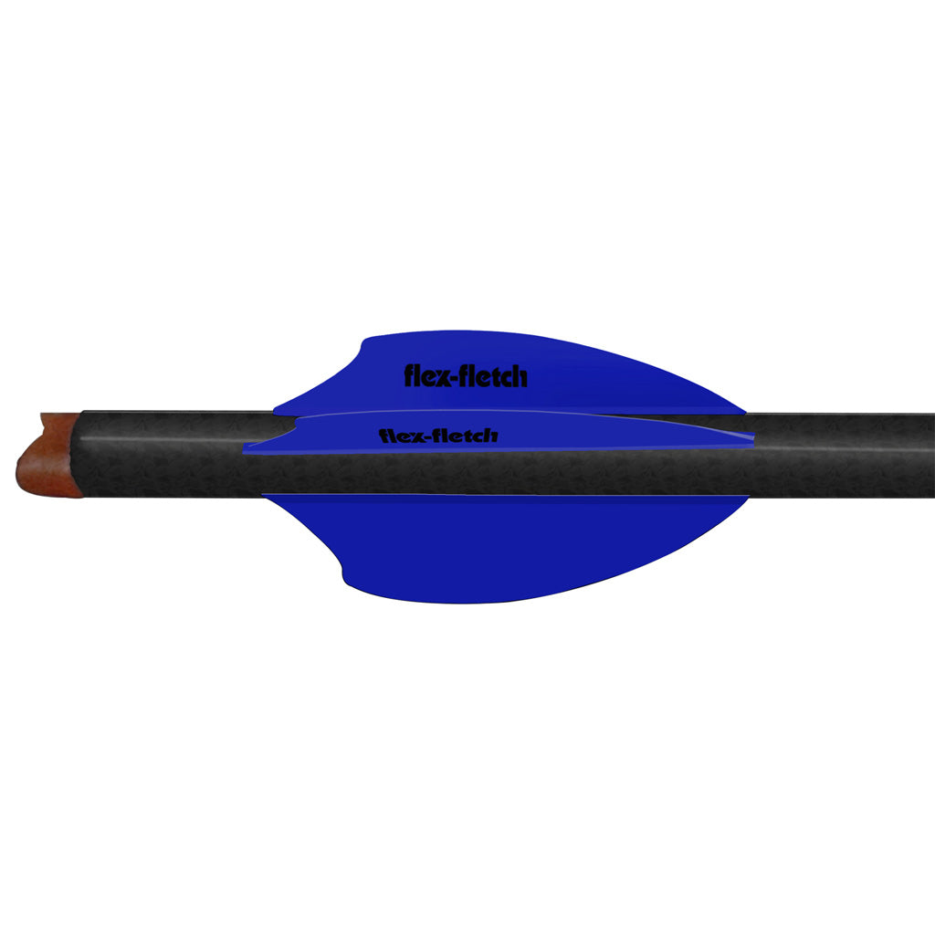 Flex Fletch SK2 Vanes Blue 2-Inch - 100 Pack